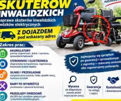 Naprawa skuterów inwalidzkich Grodzisk Mazowiecki - akumulatory i diagnostyka komputerowa