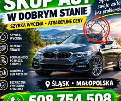 Skup aut - przyjeżdżamy i płacimy od razu / EKSPRESOWA GOTÓWA/ Śląsk i Małopolska
