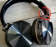 Nauszne słuchawki bezprzewodowe bluetooth mikrofon -wysyłka pobraniowa.