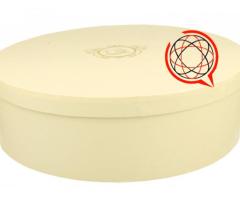 ECRU Filiżanki ze spodkami 220 ml komplet 6 szt. ICE CREAM