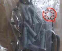 Zestaw montażowy do parasola ogrodowgo.