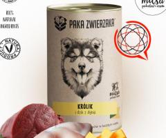 Paka Zwierzaka Królik i dzik z dynią 400g