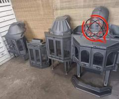 Wkłady kominkowe z szybą