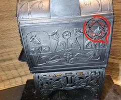 Piec koza żeliwny Ulefos nr.60