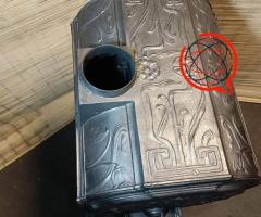 Piec koza żeliwny Ulefos nr.60