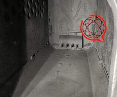 Piec koza żeliwny Ulefos nr.60