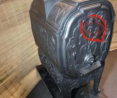 Piec koza żeliwny Ulefos nr.60