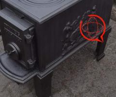 Piec żeliwny koza Drammens 1A