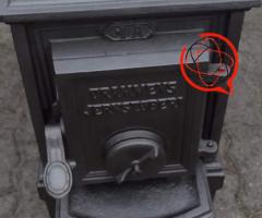 Piec żeliwny koza Drammens 1A