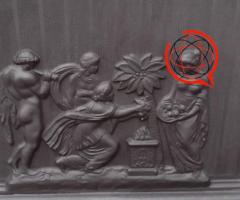 Piec żeliwny koza Drammens 1A