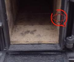 Piec żeliwny koza Drammens 1A