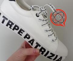 Sneakersy skórzane Patrizia Pepe 37